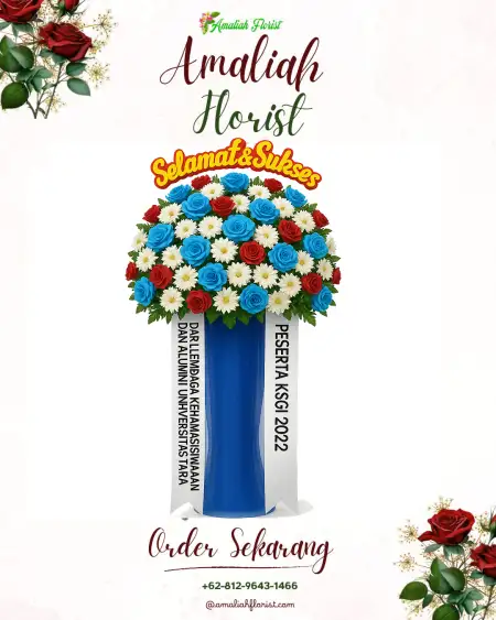 Standing Flowers Santing